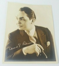 Edward G Robinson Vintage Black White Publicity Photo Ten Commandments picture