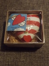 Sandra Magsamen for Silvestri Ceramic Heart  USA Message From The Heart picture