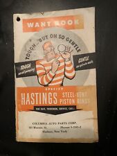 Hastings Oil , vintage sign, Hastings Oil Shop Book, 1952’, Oil Sign, Shell Lube picture