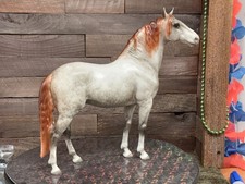 Breyer Model Horse Matte New Mold Cossimo Vintage Dapple Mulberry Grey  CM=) picture