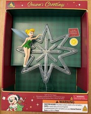 Disney Parks Tinker Bell Light-Up Christmas Tree Topper New picture