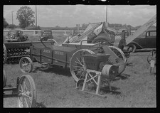 Photo:Central Ohio 1938 County Fair Farm Machinery Display John Deere picture