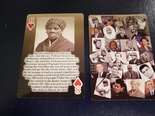 Harriet Tubman American abolitionist Playing Card Prominent African American picture
