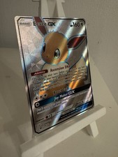 Pokémon TCG Eevee GX SM242 Full Art Black Star Promo / NM picture