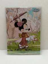 2026 Topps Chrome Disney Minnie Mouse Ukiyo-E Kaleidoscope Refractor /25 SSP picture