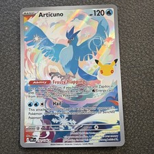 Articuno #132/128 Pokemon 30th picture