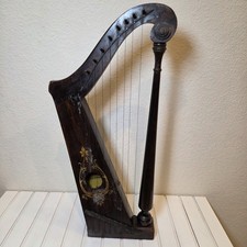 Antique c1910s Ward-Stilson 9584 Automatic Harp Music Box Working IOOF picture