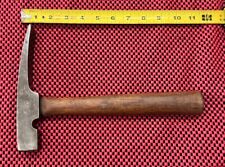 PLUMB Vintage 32 OZ Brick Layers Hickory Mason Hammer Made In USA picture