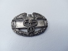 Vintage WWII US Army Combat Medical Badge CMB 1st Award Pin picture