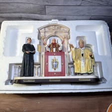 Danbury Mint Pope John Paul II Through The Years Figurine Statue NOS - *Read* picture
