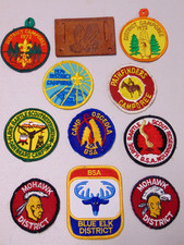 Vtg Heart of America Council District, Bartle Camp, Camp Osceola Patches / NICE picture