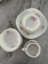 Fred Harvey Trend Berkeley Syracuse China Cherry Blossom 63 Piece Lot picture