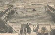1925 VINTAGE OCEAN Nienhagen Bad Doberan POSTCARD INTERESTING MESSAGE to Berlin picture