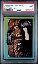 Pantera - 1997 Argentina International Rock Cards #59 RARE PSA 9 (POP 1) CFH picture
