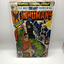 Marvel Comics Group The Inhumans #12 (1977 Bronze Age) Hulk Single Issue picture