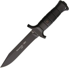 Eickhorn Solingen Wolverine Fixed Blade Knife w / Black Handle  Sheath - 825239 picture