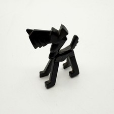 Nosco Don Manning Vintage Lucite Art Deco Miniature Scottish Terrier Black 1.75” picture