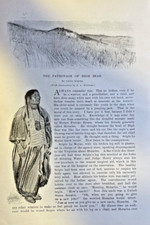1901 Owen Wister Story E L Williams Illustrations Patronage of High Bear picture
