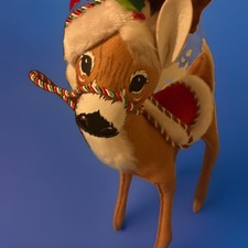 Annalee 16in Snowy Day Reindeer NWT  picture