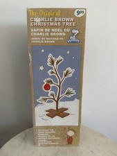 Peanuts Worldwide 2011 Charlie Brown Christmas Tree Orig Open Box New Never Used picture