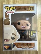 FUNKO POP SLOTH SUPERMAN SHIRT GOONIES SDCC EXCLUSIVE RARE LIMITED VAULTED #76 picture