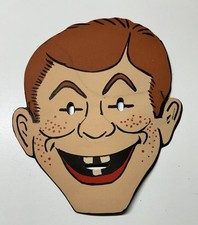 VTG 1930's Oscar Mayer Yellow Band German Wieners Die Cut Kids Halloween Mask picture