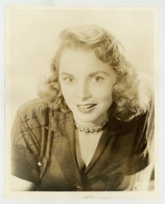 Janet Leigh 1946 Hand Signed Dbl Wt 8x10 Psycho Movie Actress Portrait Photo  picture