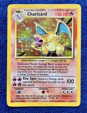 1999 Pokemon CHARIZARD  Holo 4/102 Base Set picture