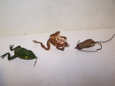 Vintage MOUSE & FROGS FISHING LURES picture