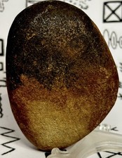 Pre Historic Stone Effigy/Figure Stained/Dyed Ancient Artifact, 5.7 oz • VA picture