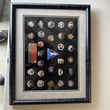 NASA Official Astronaut Crew Insignias Space Shuttle Collectors Pins Series One picture
