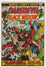 Daredevil #95 (Marvel Comics 1973) FN Black Widow Man-Bull Gene Colan picture