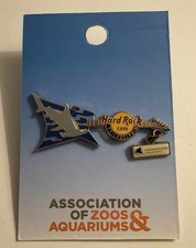 Hard Rock Cafe PIN Philadelphia Zoos Aquarium Hammerhead Shark AZA Endangered picture