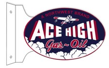 ACE HIGH GAS OIL NORTHWEST BRAND 18