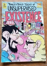 TWICE-TOLD TALES OF UNSUPERVISED EXISTENCE #1 UNDERGROUND COMIX 1989 LABAN..NICE picture