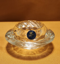 Vintage Royal Copenhagen Crystal Capriole Votive Candle Holder picture