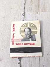 Vintage Matchbook Charlie Low's Forbidden City Famous San Francisco Night Club picture
