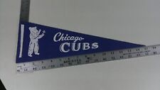 Vintage MLB Chicago Cubs Baseball Related Pennant   BIS picture