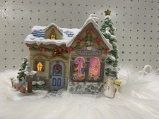 Hawthorne Village Precious Moments Treasures Toyshop Lighted Christmas Village picture