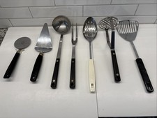 Vintage MCM Ekco KITCHEN UTENSIL LOT OF 7 Ekco Vanadium, Masterpiece+SEE picture