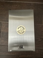 Caesars Palace Las Vegas vintage Sesamee stainless steel policy box / lock box picture
