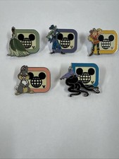 2025 Disney’s Walt Disney World D Hidden Disney Pin Set - Set Of 5 picture