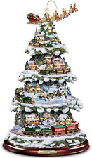 Thomas Kinkade Tree With Lights, Moving Train, Music picture