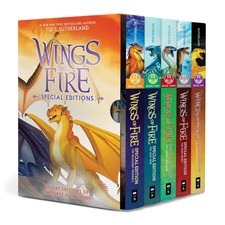 Scholastic Wings of Fire 1-5 Special Edition Box Set, Paperback with Colorful picture