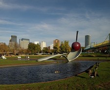 Minneapolis Minnesota Spoonbridge and Cherry 1985 Claes Oldenburg sculpture picture