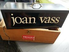 Vintage JOAN VASS Fiber Optic Motion Lighted Sign Store Display FASHION CLOTHING picture