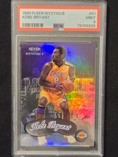 1999 FLEER MYSTIQUE KOBE BRYANT REFRACTOR #61 GRADED PSA 9 MINT picture