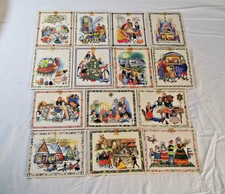 Lot 14 Vintage Sunshine Line Christmas Around The World Cards picture