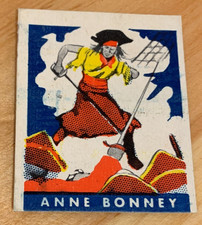 Very Rare 1948 Leaf Pirate Bubble Gum #42 Anne Bonney Good-Good + picture