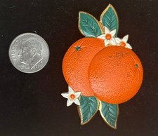 Vintage Florida Orange Blossom Pin picture